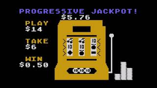 Atari 8-bit:- Progressive Jackpot (BASIC game)