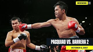 FULL FIGHT | Manny Pacquiao vs. Marco Antonio Barrera 2 (DAZN REWIND)