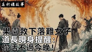 民間故事：果園救下落難女子，道長現身提醒：你活不過今晚！｜高朗講故事