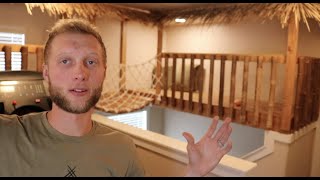 Indoor Tree House - Full Build Time Lapse