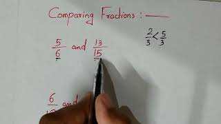 Comparing Fractions | Which is greater? #fractions #maths