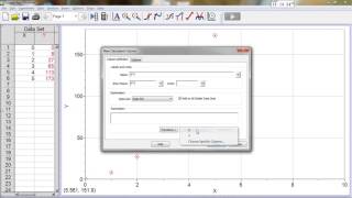 Graphing with Logger Pro III Test Plot Quadratic Function