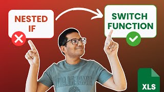 ✋ Stop Using NESTED IF Formulas in Excel, Use SWITCH Function Instead