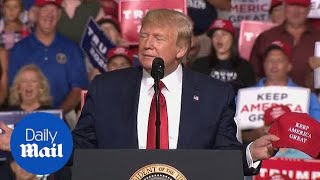 President Trump returns to New Hampshire for his campaign rally