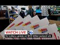 LIVE | NJ Lottery update on $1.13 billion jackpot win