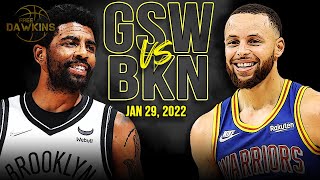 Golden State Warriors vs Brooklyn Nets Full Game Highlights | Jan 29, 2022 | FreeDawkins