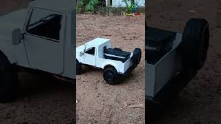 How to Make a Miniature Gypsy Jeep from Cardboard #rc #diy #shorts