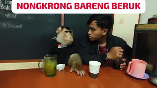 ajak Beruk Bastian nongkrong di warkop Bekasi