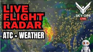 Live Flight Radar | Flight Tracking + LIVE ATC + Weather Watch⚡