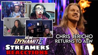Chris Jericho returns to AEW | Streamers React #aew