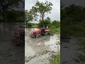 Kubota tractor working in mud #shorts #trending #tractor