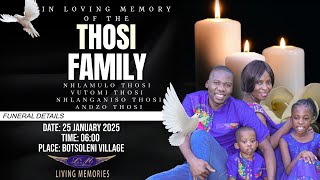 FUNERAL SERVICE OF THOSI FAMILY NHLAMULO, VUTOMI, NHLANGANISO \u0026 ANDZO (CEMETERY PART)