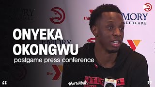 Hawks vs. Suns Postgame Press Conference: Onyeka Okongwu