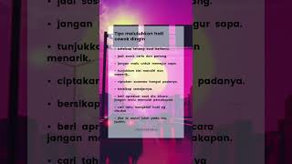 Tips meluluhkan hati cowok dingin#shorts #viralvideo #motivation #facts #psychology