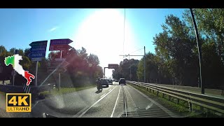 4K Road to Venice Tronchetto parking  ( ITALY )