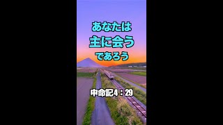 熱心に求めれば神と出会う！ 一発であなたを元気にする！聖書の言葉シリーズ【57】#Shorts