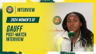 Gauff Semi-final post-match interview | Roland-Garros 2024