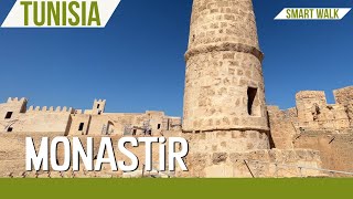 The coastal Tunisian city of Monastir and its historic fortress