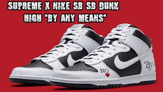 Supreme x Nike SB SB Dunk High By \