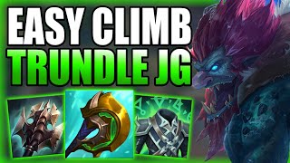 CHALLENGER JUNGLER SHOWS YOU THE EASIEST WAY TO ESCAPE LOW ELO WITH TRUNDLE! - League of Legends