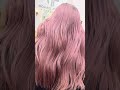 将头发颜色改为粉红色 hairtutorial hairstyle hairtutorial hairstyle hair haircut colorhaircollection