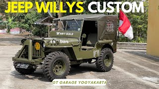 Custom Suzuki Katana Jadi  Jeep Willys || GT Garage Yogyakarta