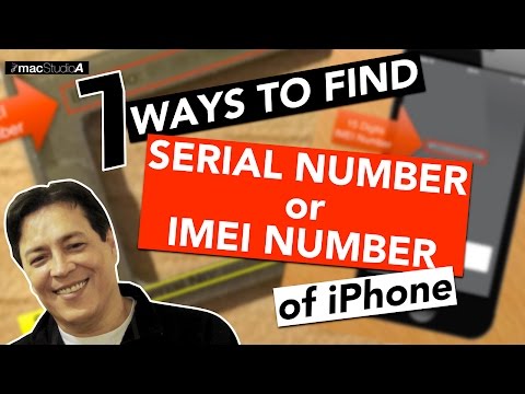 How To Find Serial Number or IMEI Number of iPhone How To Find Serial Number or IMEI Number of iPhone