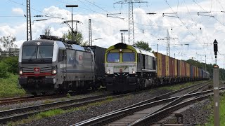 Bahnverkehr / Rail traffic in Ratingen Lintorf   4/5/24