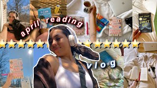 finding my first 6 STAR READ in 2 years...  april reading vlog 📖 💗☀️🌷🌸