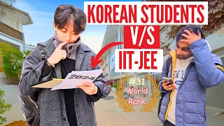 Challenging Korean Students With JEE Advanced 2024🇮🇳🇰🇷