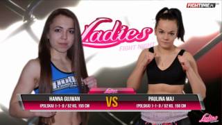 Gala Ladies Fight Night 3   walka K 1 Hanna Gujwan vs Paulina Maj