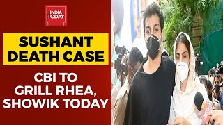 Sushant Singh Rajput's Death Case: CBI To Grill Rhea, Showik Chakraborty Today