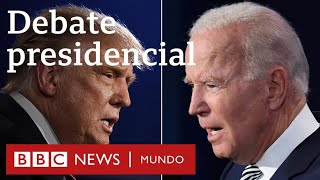 Trump vs Biden: los momentos clave del último debate presidencial entre los candidatos | BBC Mundo