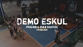 DEMO EKSTRAKURIKULER PRAMUKA BUMI BANTEN TAHUN 2024 - SMPN 28 KOTA TANGERANG