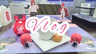 【ブルーロック×アニメイトカフェ】ミニキャラの可愛さがとてつもなかったコラボカフェ☕*°【オタ活Vlog】