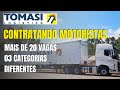 MAIS DE 20 VAGAS P/ MOTORISTAS EM 03 CATEGORIAS DIFERENTES = Garagem Diesel Oficial.