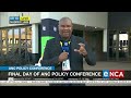 Final day of ANC policy conference