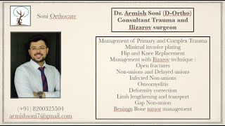 ILIZAROV TREATMENT JOURNEY