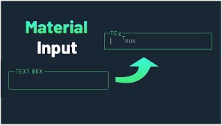 Animated Material Input Field Design Using HTML, CSS, and JavaScript | Pure CSS