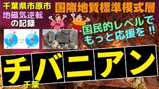 【祝！国際標準模式層認定！チバニアン：千葉県市原市】地磁気逆転の決定的証拠！？『チバニアン』で分かった地球の秘密！