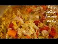 Jamaican Steamed Cabbage/Jamaican. Stir fry Cabbage Recipe