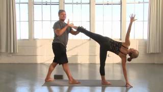 Yoga Journal at Home: Standing Hip Openers with Baron Baptiste