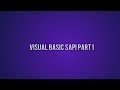 Visual Basic Tutorials - 5 - SAPI