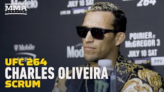 Charles Oliveira Plans To Fight Poirier vs. McGregor Winner in December | UFC 264 | MMA Fighting