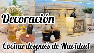 CÓMO Decorar tu cocina después de Navidad /Decoración cocina pequeña 2025