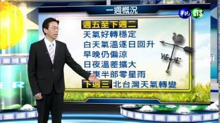 2014.11.19華視晚間氣象 吳德榮主播