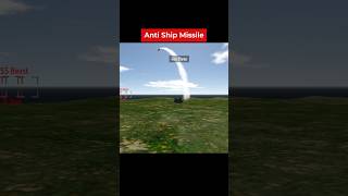 I made an ANTI SHIP MISSILE System 💥 in simple planes #shorts