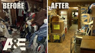 Hoarders: Mother Picks PILES of Pots And Pans Over Her Sons | A\u0026E