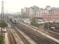 northbound chinese railway ss1 haul passenger train