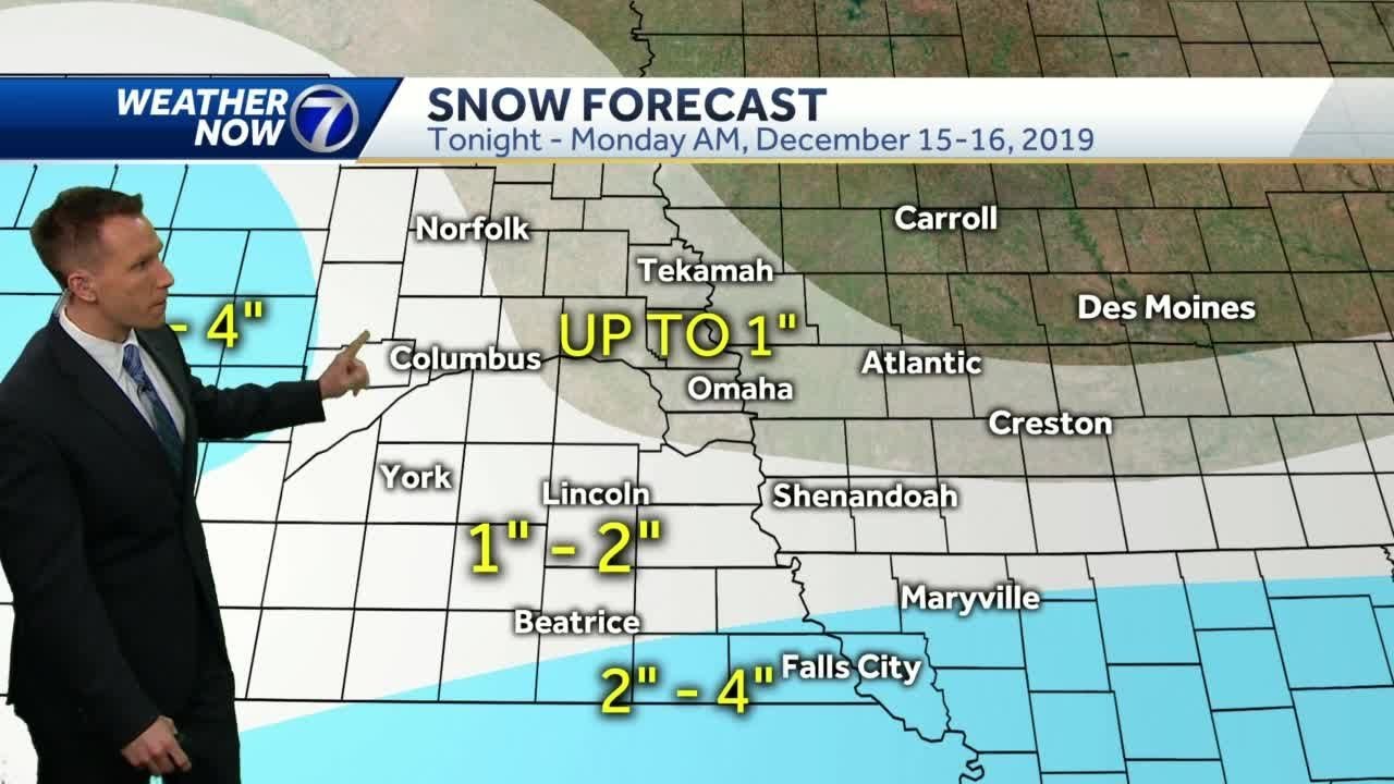 Very Light Snow Begins Tonight, Continues Through Sunday - YouTube